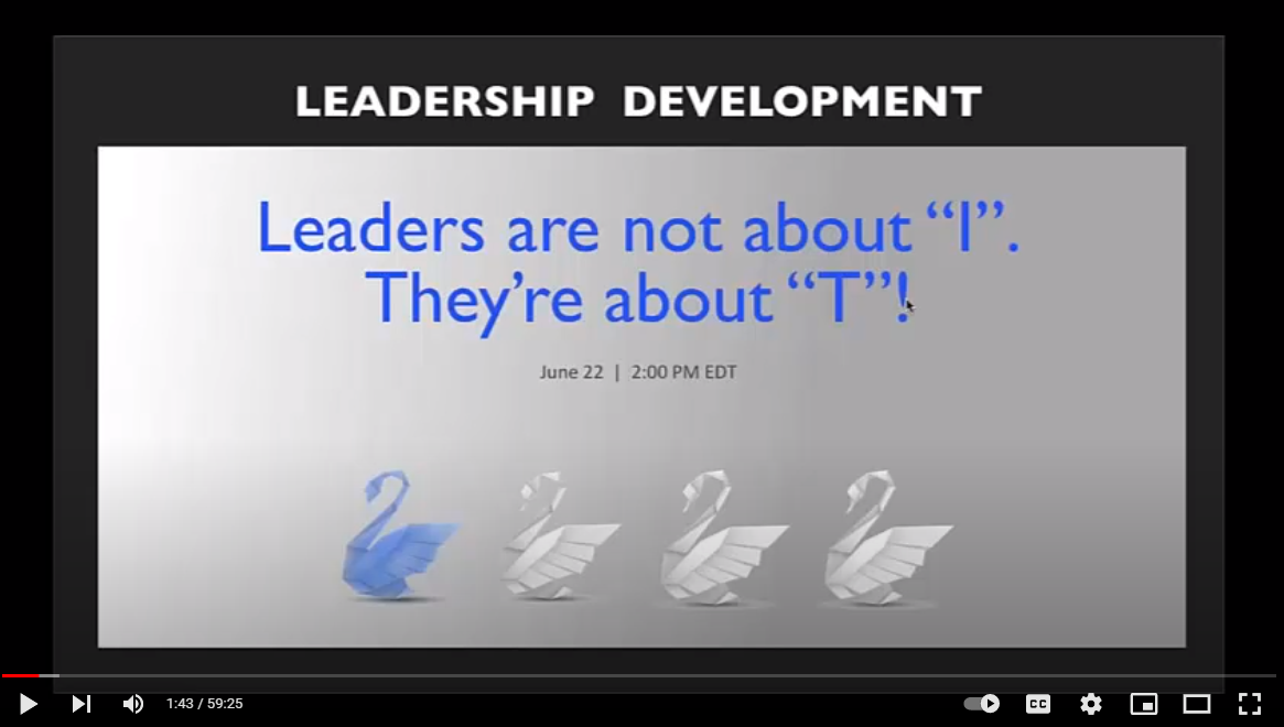 leadership webinar